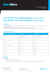 Sure-White SecurTAPE polyback - FT